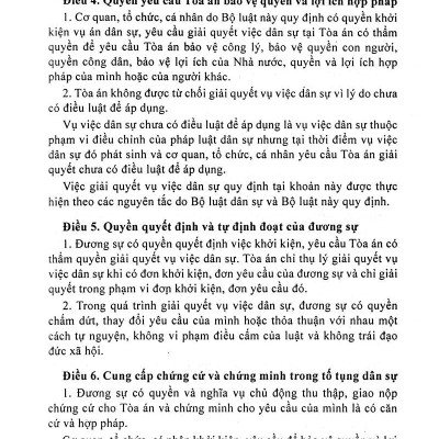 Bộ Luật Tố Tụng Dân Sự Của Nước Cộng Hòa Xã Hội Chủ Nghĩa Việt Nam (2016)