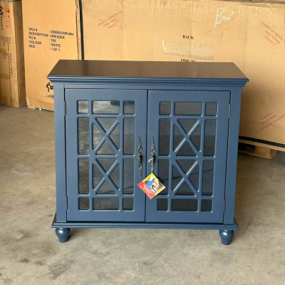 Tủ bếp, tủ trang trí 2 cánh mở SM15CT Tundo KT Ngang 86 x Sâu 37 x Cao 82 / cm