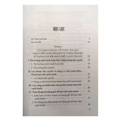 Sách - Pháp Luật Kiểm Soát Thỏa Thuận Sử Dụng Giá - Lý Thuyết Và Thực Tiễn Tại Việt Nam - NXB Chính Trị Quốc Gia