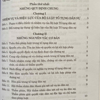 Bộ Luật Tố Tụng Dân Sự ( Sửa Đổi, Bổ Sung Năm 2025)