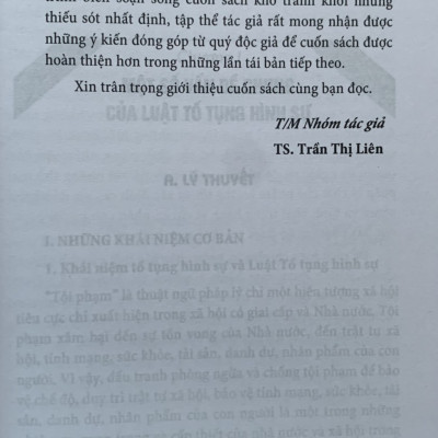 Hướng dẫn môn học Luật tố tụng hình sự