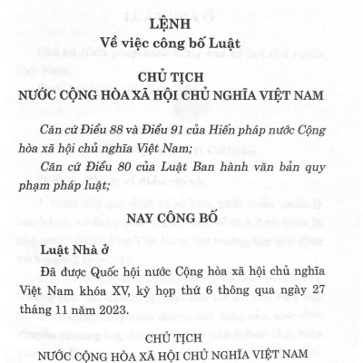 Combo 3 Cuốn Luật Đất đai, Luật Nhà ở, Luật Kinh doanh bất động sản (sửa đổi, bổ sung năm 2024, hiệu lực 1.8.2024)