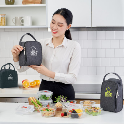 [Mua 2 Tặng 1] Bộ Hộp Đựng Thức Ăn Hộp Cơm Bảo Quản Thực Phẩm Thủy Tinh Chịu Nhiệt - 370ml