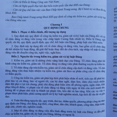 Sách Quy Định Thi Hành Điều Lệ Đảng năm 2025 - V2536D
