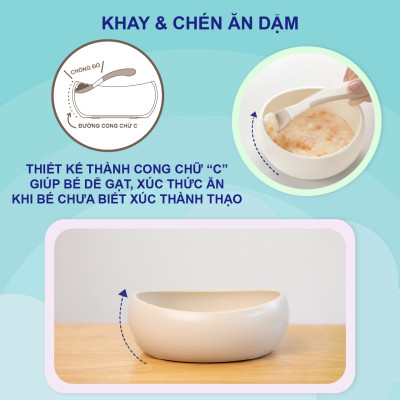 Bộ đồ dùng ăn dặm RICHELL TLI | Baby