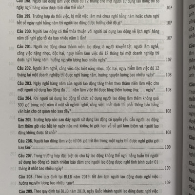 500 Câu hỏi và tình huống giải quyết các vướng mắc tranh chấp lao động