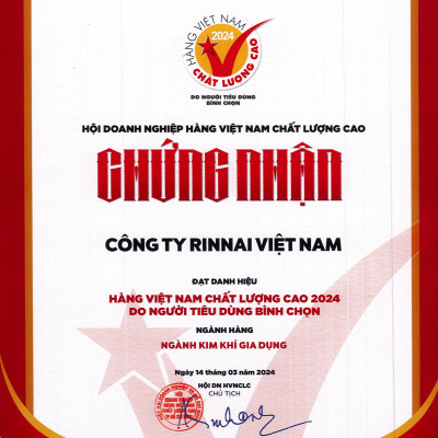 Bếp gas dương Rinnai RV-B274SB(S) mặt bếp inox và kiềng bếp men - Hàng chính hãng.