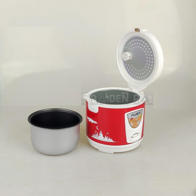 [Nhiều dung tích lựa chọn] Nồi cơm điện nắp gài Fujika 1-8 người ăn, lồng tráng men chống dính - Màu ngẫu nhiên-hàng chính hãng