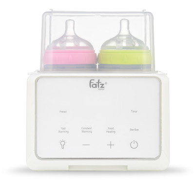 Máy hâm sữa tiệt trùng điện tử Duo 3 PLUS + Fatzbaby FB3094TK