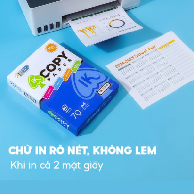Giấy In, Giấy Photo IK Copy A4 70gsm