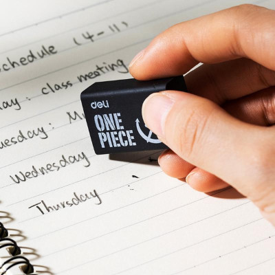 Gôm Tẩy Đen One Piece - Deli H310