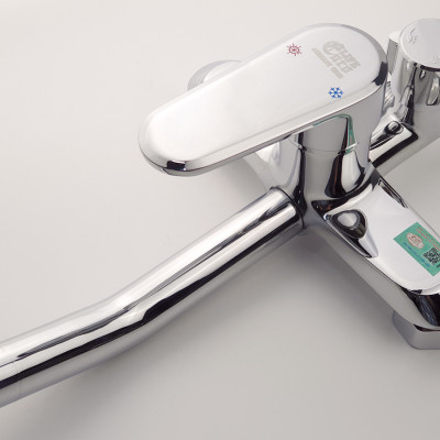 Cây sen nóng lạnh Đồng mạ Chrome Eurolife EL-S923 (Trắng bạc)