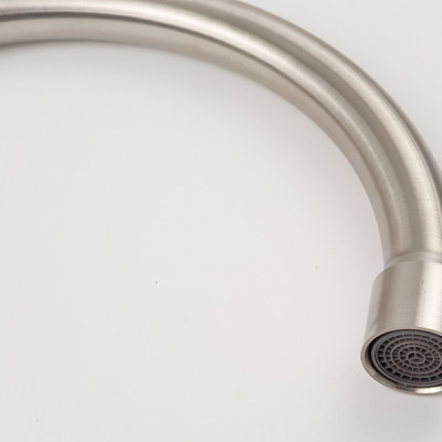 Vòi rửa chén lạnh âm tường Inox SUS 304 Eurolife EL-RC08 (Trắng vàng)