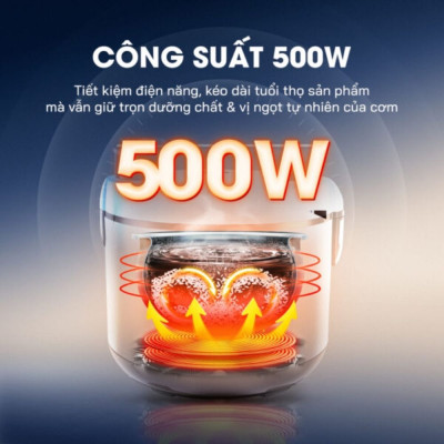 Nồi Cơm Điện lòng niêu Mishio – hàng chính hãng