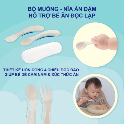 Bộ đồ dùng ăn dặm RICHELL TLI | Baby