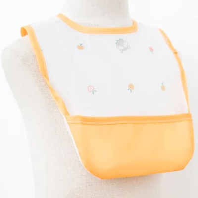 Yếm ăn dặm chống thấm Sofflin (Thái Lan) 100% Polyeste