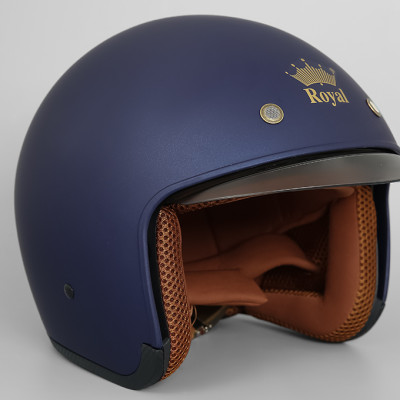 Mũ bảo hiểm 3/4 size XL Royal M139 - Hàng chính hãng - Xanh tím 