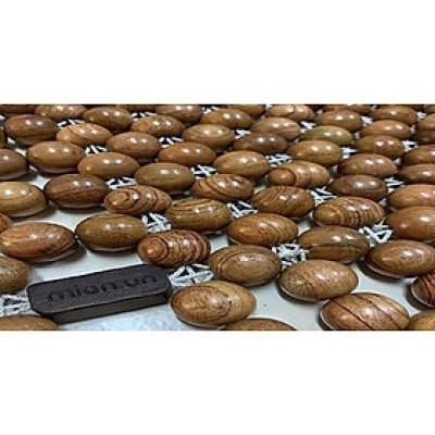 Chiếu hạt gỗ Hương Đá hạt 1,8cm - Chiếu hạt gỗ Việt.com ( video , hình thật )