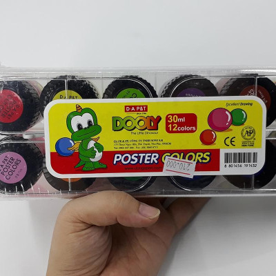 Màu Vẽ Đông A 12 Màu 30cc