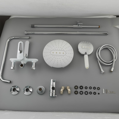 Sen cây tắm nóng lạnh phủ sứ  Frap F2449 Chính hãng Nga nhập khẩu