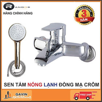 Bộ sen tắm đồng cao cấp Rangos RG-04S nước khỏe