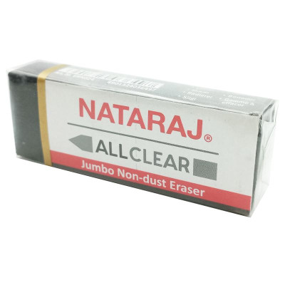 Gôm Đen Non-Dust Jumbo Eraser - Nataraj