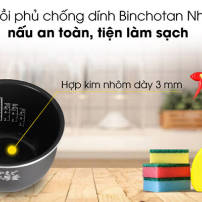 Nồi cơm cao tần Toshiba RC-18IX1PV (1.8 Lít) - Hàng Chính Hãng