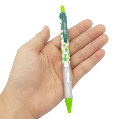 Bút Bi 0.5mm M&G ABP87677 (50/1500) - Mực Xanh - Xanh Lá