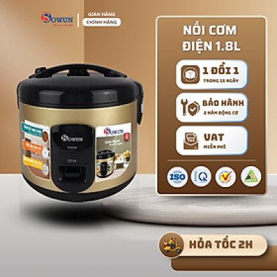 Nồi Cơm Điện Lòng Niêu 1.8L Sowun SW 631P - Chính Hãng
