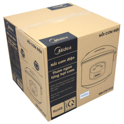 Nồi cơm điện nắp gài Midea MR-CM1532 1.5L 700W - Hàng chính hãng