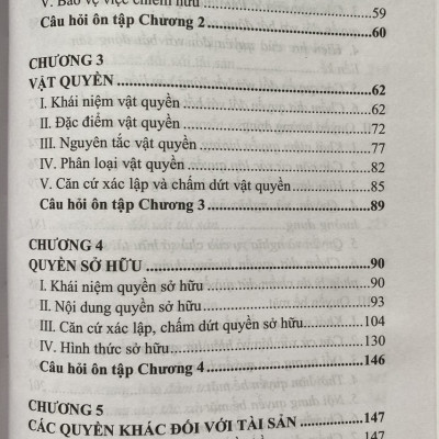 Tài Sản Và Vật Quyền 