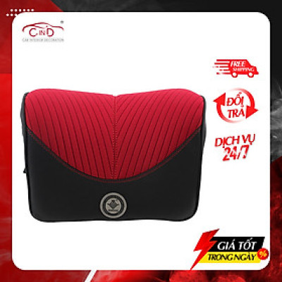 Gối Tựa Đầu Massage CIND TK008A Màu Đen Đỏ