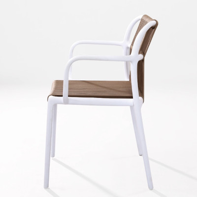 Ghế nhựa nhập khẩu dây đan Juno Sofa cao cấp JNST 3039CT 60 x 52 x 81 cm