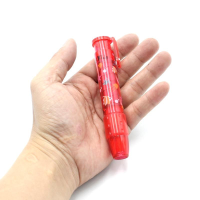 Gôm Bấm Màu Ngôi Sao Smart Kids SK-ER2002 - Mẫu 1 - Màu Đỏ