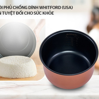 Nồi cơm điện 1.8L SUNHOUSE SHD8602- Hàng chính hãng