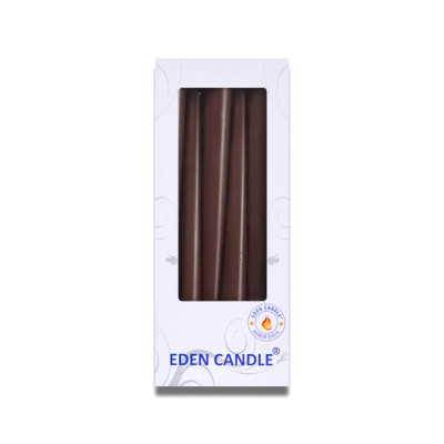 Hộp 6 Nến Thơm Taper Eden Candle FTRAMART EDC2331 (25cm) - Nâu