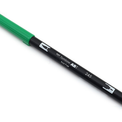 Bút lông cọ hai đầu Tombow ABT Dual Brush Pen - Brush/ Bullet - Crimson (847)