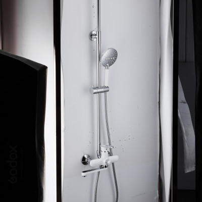 Sen cây tắm nóng lạnh phủ sứ  Frap F2449 Chính hãng Nga nhập khẩu