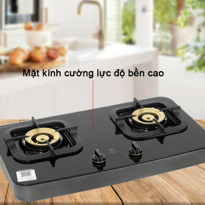 Bếp gas Electrolux ETG7286GKR - Hàng chính hãng (Chỉ Giao HCM)