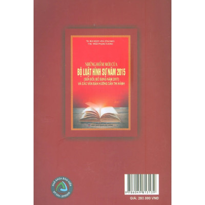Sách - Những điểm mới của Bộ luật hình sự năm 2015 ( SĐ, BS năm 2017) và các VBHD thi hành 