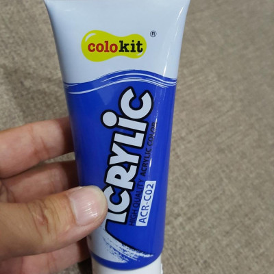 Màu Acrylic ACR-02 Colokit 75ml - Màu Xanh Cobal