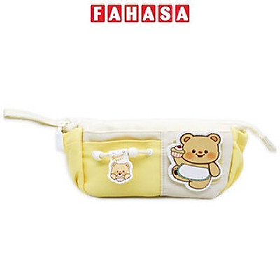 Bóp Viết Vải Gấu - Shunde 8140 - Màu Vàng