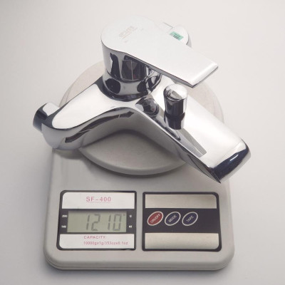 Củ sen nóng lạnh Đồng mạ Chrome Eurolife EL-AZA01 (Trắng bạc)