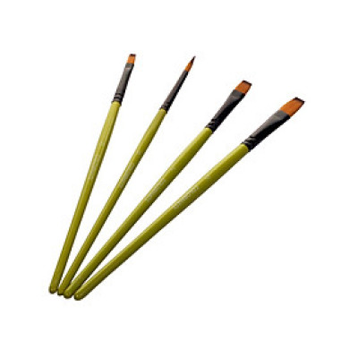 Bộ 4 Cây Cọ Vẽ Acrylic CM-04BRS-A