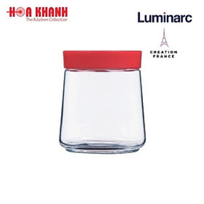 Hũ Thủy Tinh Luminarc Swing Nắp Đỏ 750ML - P5282