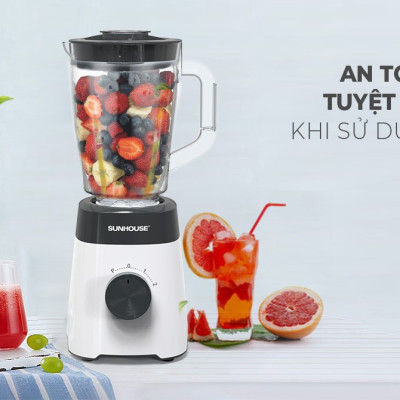 MÁY XAY SINH TỐ ĐA NĂNG SUNHOUSE SHD5114 - Hàng Chính Hãng - Bảo Hành 12 Tháng Toàn Quốc