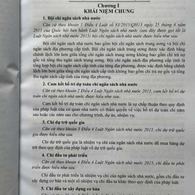 Sách Chỉ Dẫn Áp Dụng Luật Ngân Sách Nhà Nước sửa đổi, bổ sung năm 2025 - V2573T