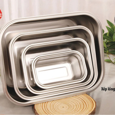 Bộ 5 hộp inox iMAT dùng vi sóng