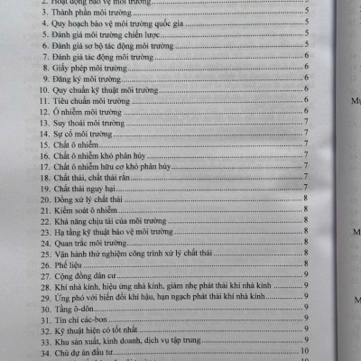 Sách Quy Định Chi Tiết Thi Hành Luật Bảo Vệ Môi Trường – Quản Lý Chất Thải và Kiểm Soát Các Chất Ô Nhiễm - V2560T