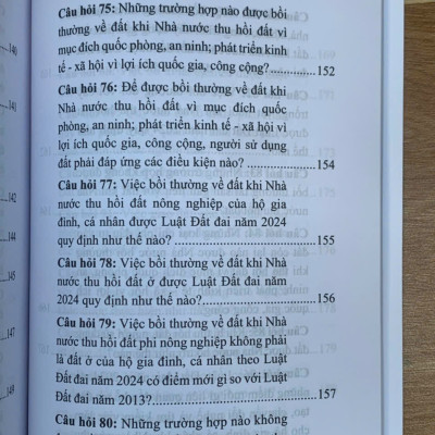 200 câu hỏi và trả lời về Luật Đất đai năm 2024